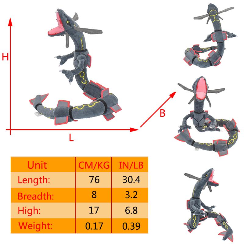 10 Стилей Плюшевые Игрушки Покемон Сияющий Райкваза Гаярдос Драгонайт Мягкие Набивные Куклы Пелуче Латиас Латиос Аниме Горячие Игрушки Подарки