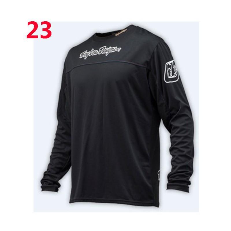 Mens Long Sleeve Cycling Jersey Breathable Quick-Dry Mountain Bike Riding Shirt Outdoor Sports