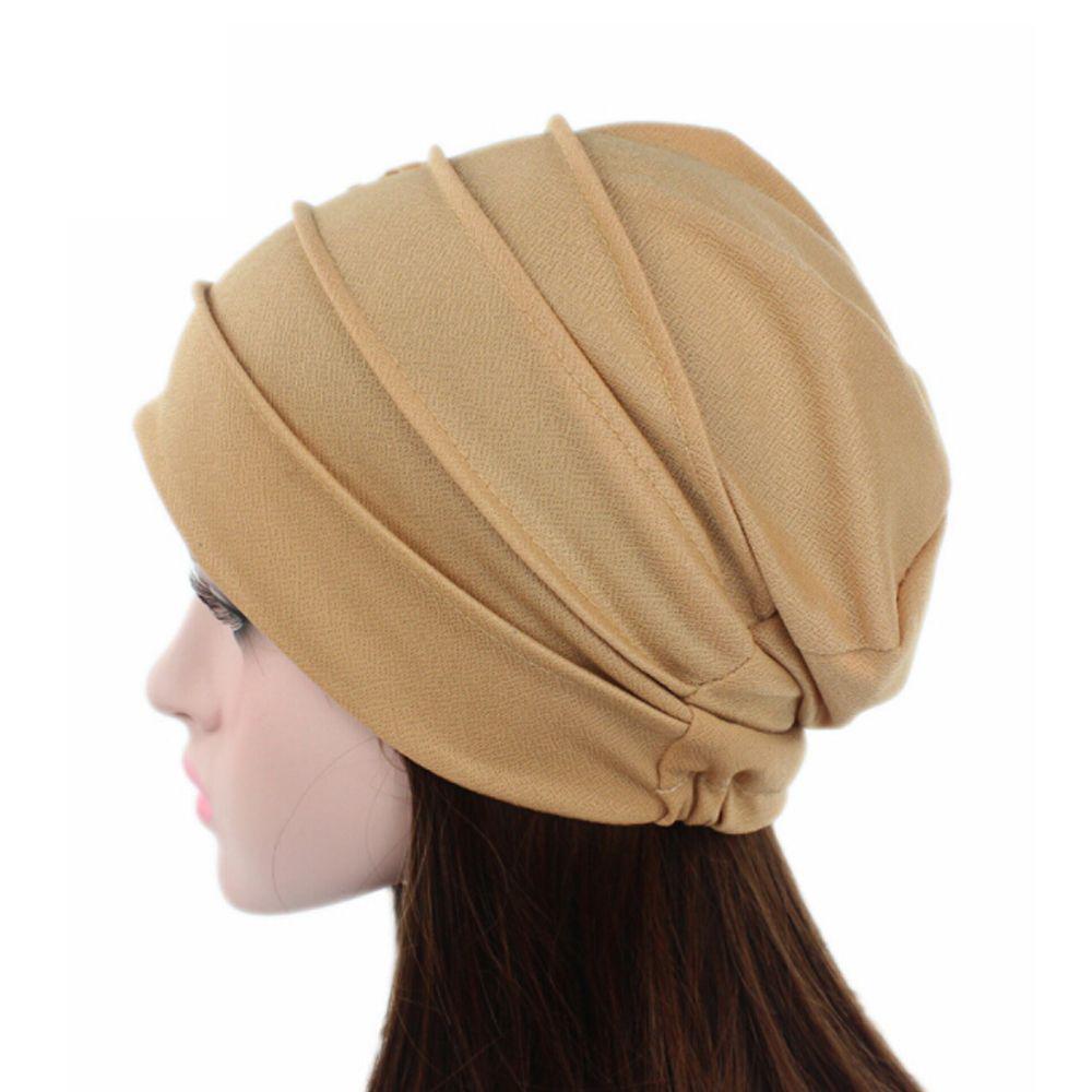 Женская мода на открытом воздухе, шляпа с цветком от рака, тюрбан для химиотерапии, шапка-бини, мешковатая кепка, хиджаб