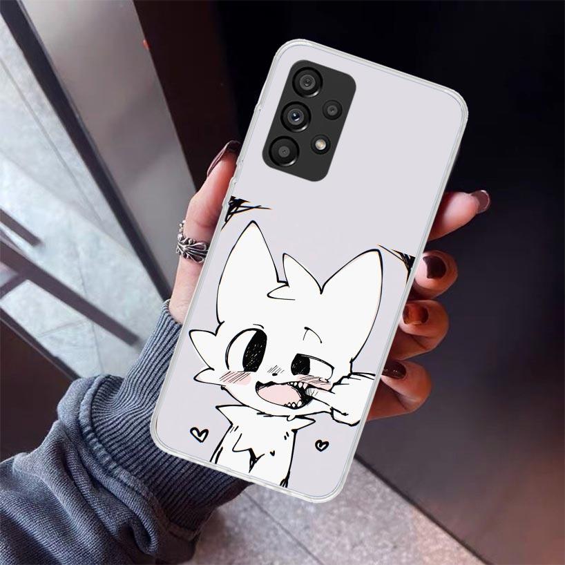 Чехол для телефона с кошкой Boykisser для Samsung Galaxy A12 A52S A42 A32 A22 A51 A50 Note 20 Ultra 10 S10 Plus A71 A70 A31 A30 A10S Galaxy A