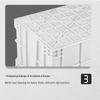 Zhixin Yuncai Thickened White Plastic Storage Box