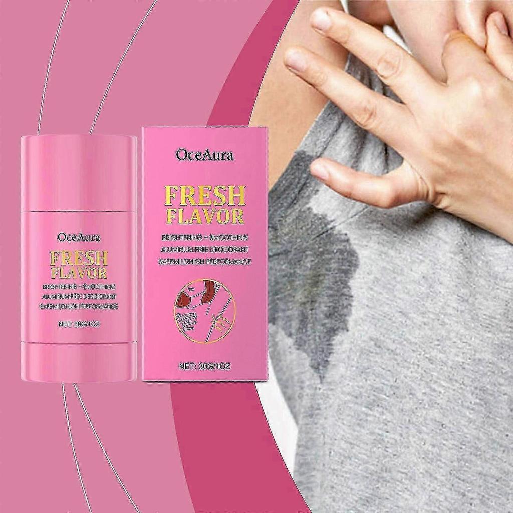Aluminum Free Deodorant, 30g Fresh Flavor Skin Brightening And Smoothing Deodorant, Deep Cleansing Stick For Underarm_XG