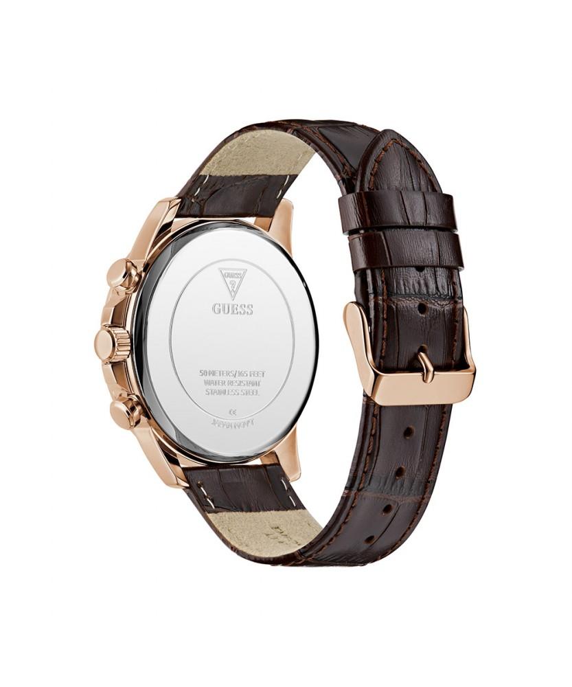 Geseusigye Blue Leather Walker (Gw0901G3) Men'S Watch