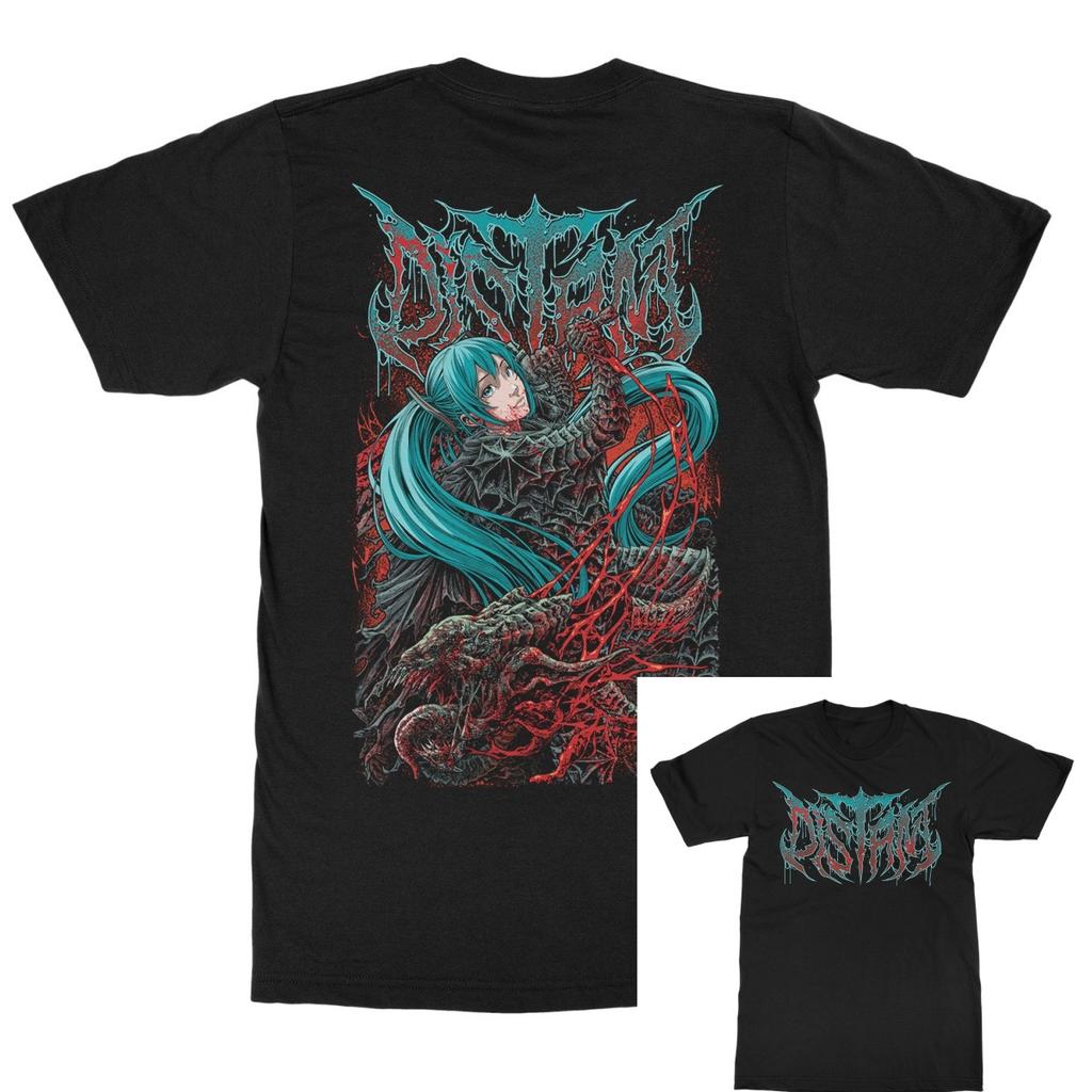 Distant  Feral Heritage Tour Band TShirt  Cotton Graphic Tee Unisex Women Summer Streetwear Top
