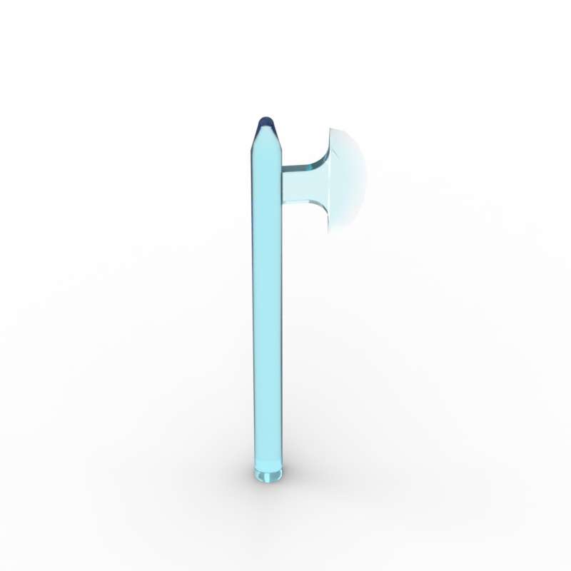 MOC 10 ШТ. 3848 Ручной Длинный Боевой Топор Конструктор Набор Реквизит Оружие Кирпичики Частицы DIY Игрушки Дети Ребенок День Рождения Рождественский Подарок