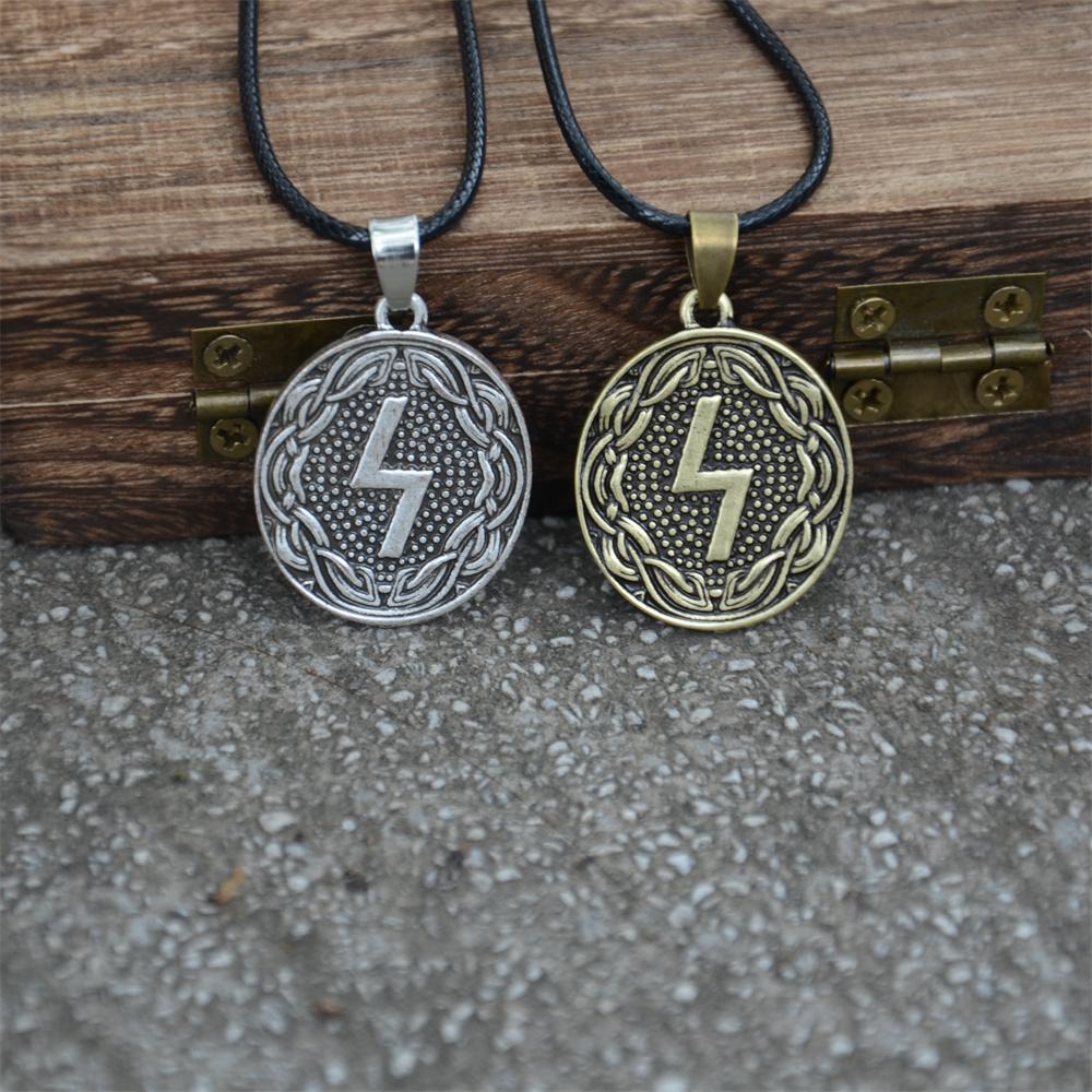 Скандинавская Руна Совило Колесо Викингов Ворон Амулет Талисман Ожерелье Viking Jewelry