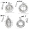 Hollow Out Silicone Vase Mold Oval Stripe Gypsum Mold Decorative Flower Pot Mold  DIY Crafts