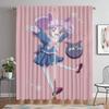 Шторы Chibiusa для гостиной Шторы для комнаты 2-панельные Шторы для домашнего интерьера Украшения на Хэллоуин Перегородки Шторы Кухня