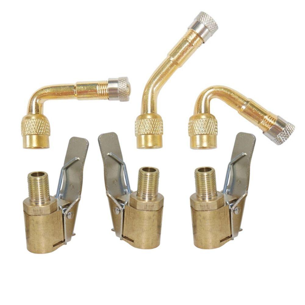 Parts Valve Core Nozzle Extension Rod Set Tyre Valve Extender Tire Inflation Extension Tube
