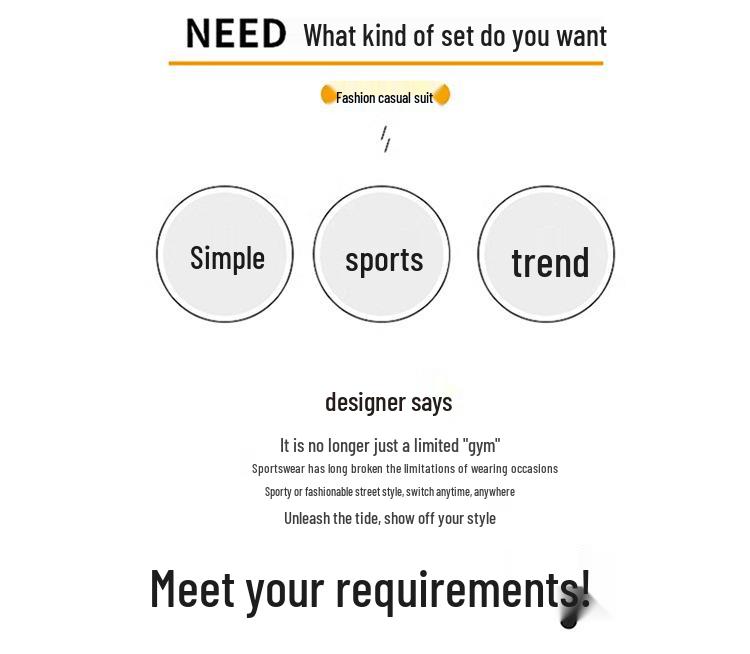 Autumn Chinese Team Tracksuit Casual Sportswear Set with Printed Design