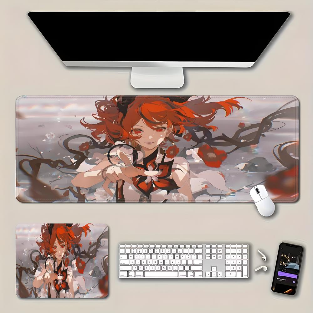 Wuthering Waves Chun Mouse Pad - XXL HD Game Character Print, Stitched Anti-Fray Edges, Non-Slip for Anime Game Enthusiasts