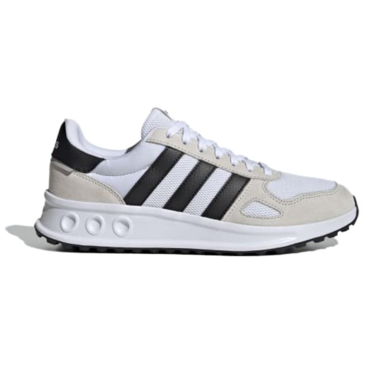 adidas Кроссовки для бега Run 84 Мягкие Удобные Нескользящие Прочные Низкие Мужские Кроссовки Белый Черный IH8612