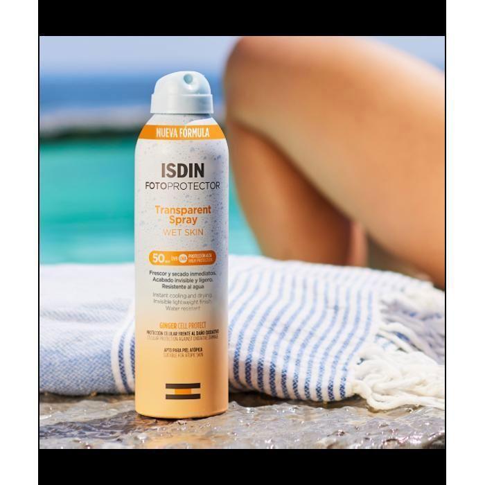 Isdin Fotoprotector Transparent Spray Wet Skin SPF 50 - 250ml