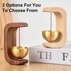 Wireless Doorbell Entrance Wooden Wind Chimes Decorative Wind Bell for Home Opening Home Decoration Hanging Decorations