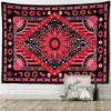 Гобелен «Горящее солнце» настенный в богемном стиле хиппи тапис колдовство Мандала домашний декор фон