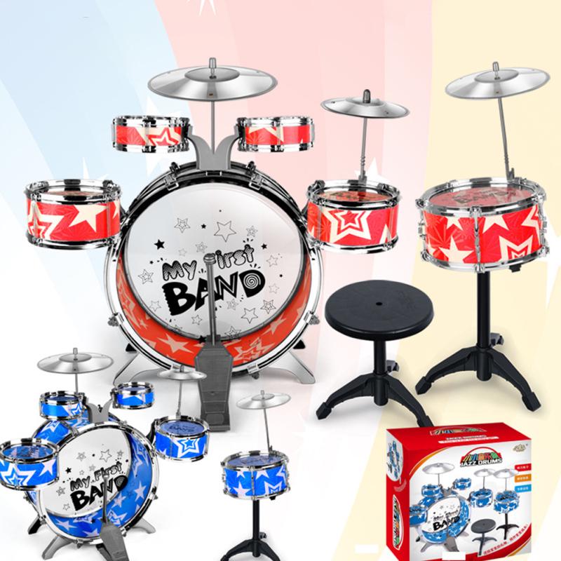 Детский барабанный симулятор, джазовый барабан, игрушка для ног, детская музыкальная перкуссия, игра для мальчиков и девочек, подарок на день рождения