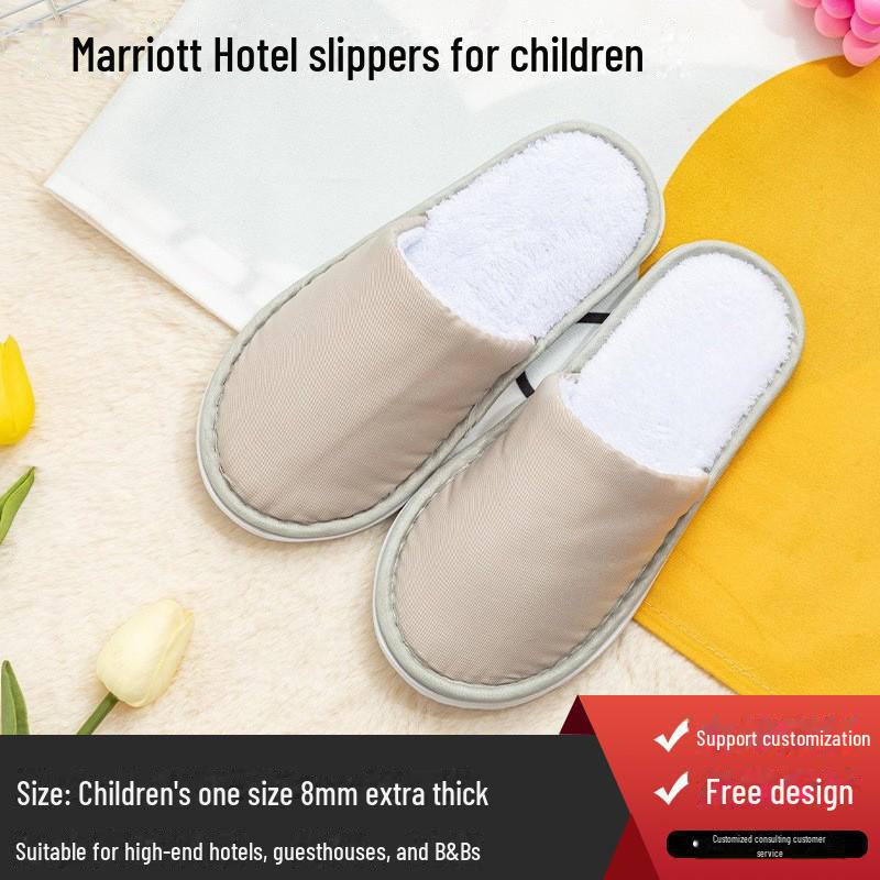 Luxury Disposable Slippers: Plush Coral Fleece, Non-Slip, Ideal for Home, Homestays, and Guest Comfort