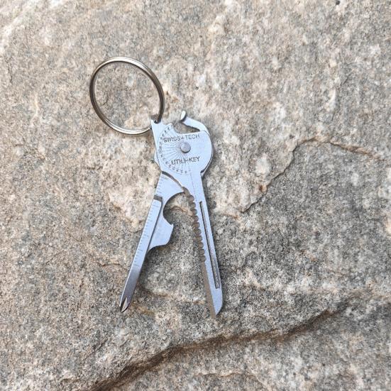 Многофункциональный брелок-гаджет Портативный инструмент EDC Компактный размер Портативная отвертка Открывалка