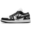 Air Jordan 1 Винтажные Баскетбольные Кроссовки Женские Низкие Черно-Белые DC0774-101(Команда56-)