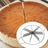 Stainless Steel Pancake Divider Divide Equally Cake Slicers Baking Tool Cake Splitter  Pie