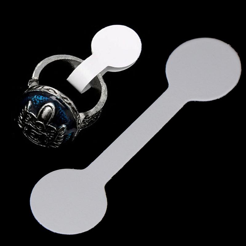 50/100 шт. круглые пустые ценники, ожерелье, кольца, ювелирные этикетки, бумажные наклейки