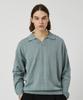 W STANDARD Open Collar Pullover [3 Colors]