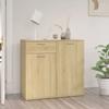 VidaXL Buffet Sonoma Oak 80x36x75 Cm Engineered Wood 805773