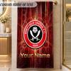 Beach TowelSheffield United FC Custom Name Text Personalized Soft Towel for Beach Pool Indoor Home Decor Gift
