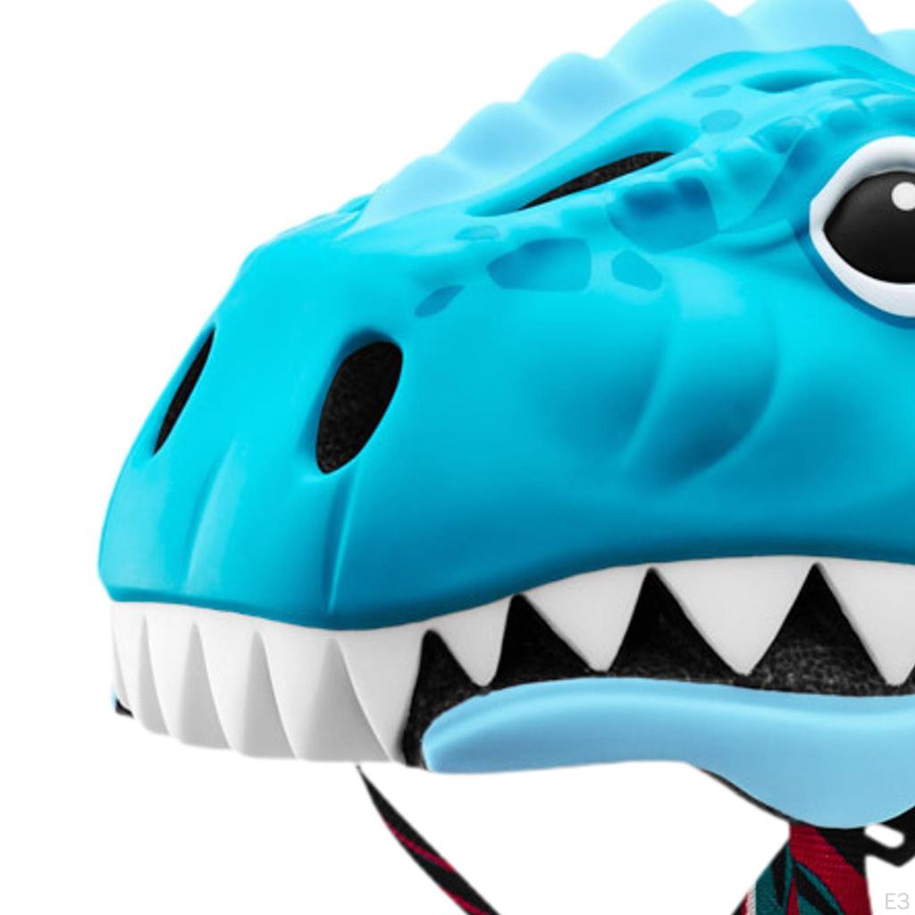 Велосипедный шлем для детей в форме динозавра, легкий защитный комплект для велоспорта