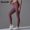Auroth Slim Yoga Pants Women Gym Sports Leggings Stretchy Push Up Exercise Fitness Tights