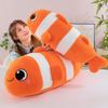 Clownfish Soft Plush Toy Ocean Creature Stuffed Fish Pillow For Childrens Bedroom