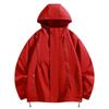 Outdoor Couple Jacket Couple Simple Fashion Outdoor Casual Hooded Three-proof Jacket Youth Mountaineering Suit