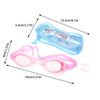 Pc Swimming Goggles Kids Children Swimming Pool Diving Swim Water Sports Glasses Waterproof Anti Fog With Earplug With Pvc Bag