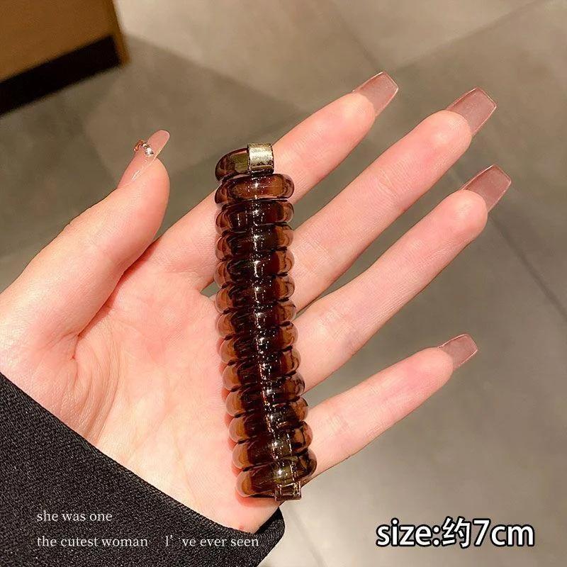 Новые резинки для волос «конский хвост» резинки для волос резинки для волос телефонные провода аксессуары для волос модные повязки для волос женские головные уборы