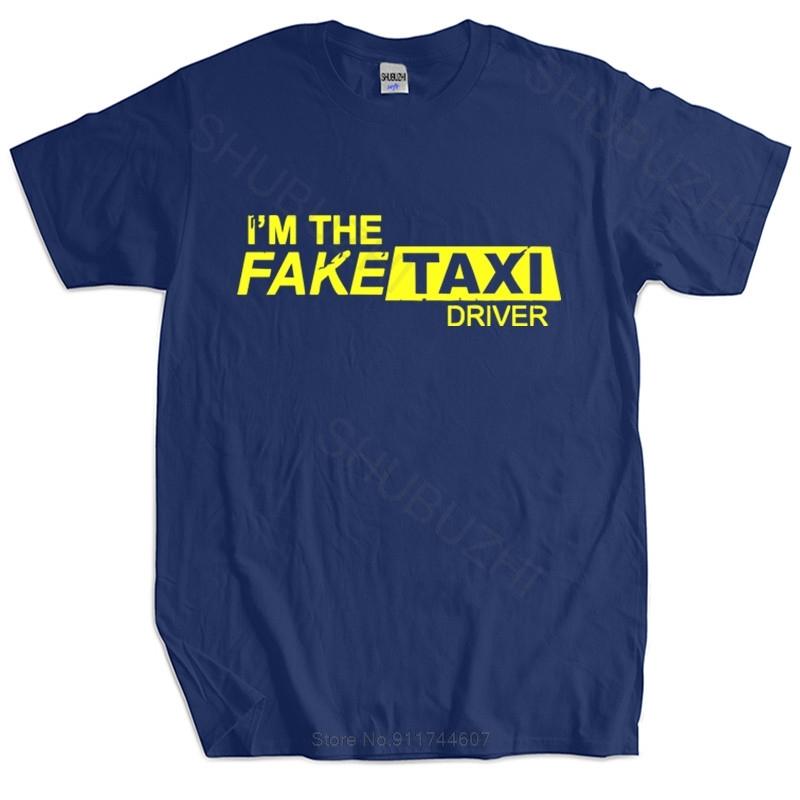 Новая футболка Черные топы для унисекс Faketaxi Футболка IM Дизайн, вдохновленный Fake Taxi Driver Футболка из хлопка для мальчиков