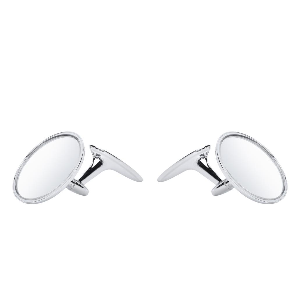 Round Outside Rearview Mirrors 654394765672 Rear View Wing Mirror Replacement for Impala Corvair