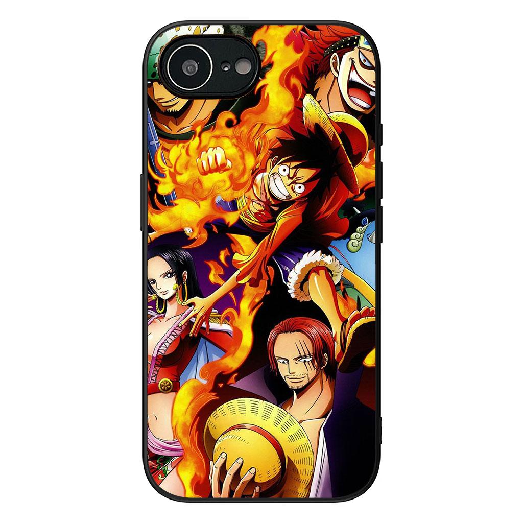 Чехол для Apple iPhone 16 15 14 Plus 13 12 Mini 17 Pro Max + ProMax 16E Air Чехол для телефона Луффи One Shanks Piece Ророноа Зоро