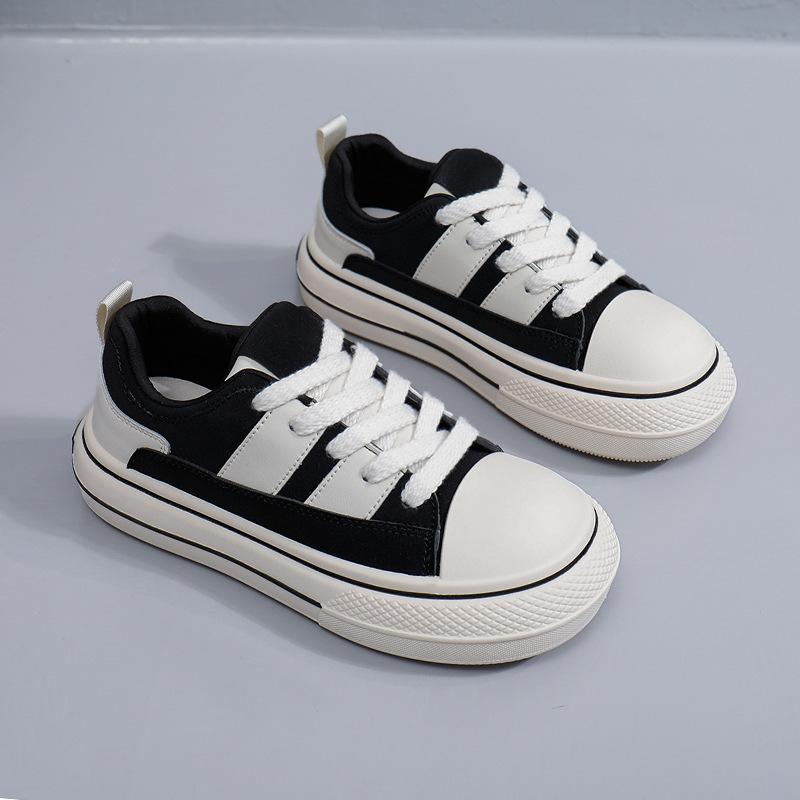 White Shoes for Women New Spring Students Korean Style Versatile Casual Ins Trendy Platform Fashion Sneakers Br1102