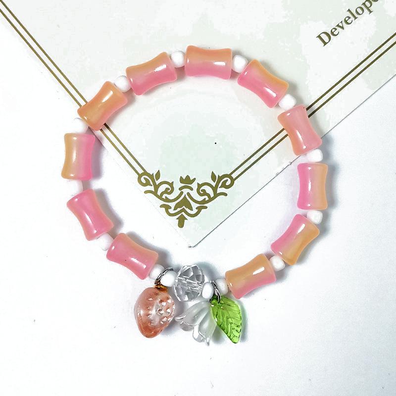 2023 Cute Black & White Couple Bracelets: Cheese, Black Sesame, Black Cat Design