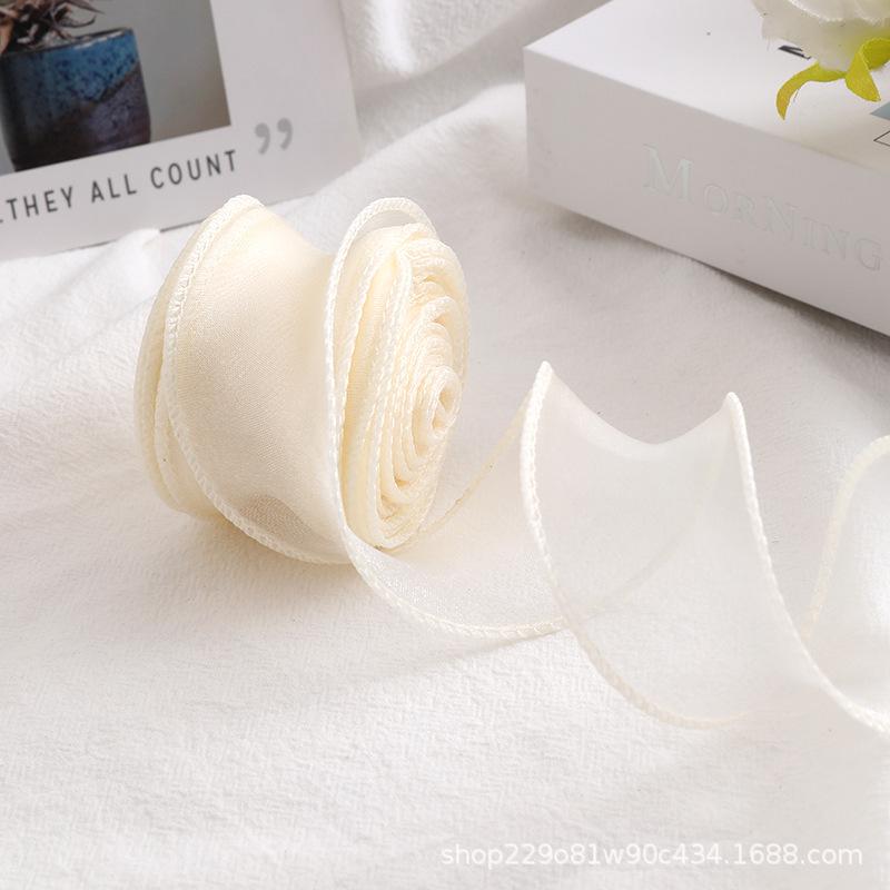 6 см простая лента «рыбий хвост» для букетов, тортов и поделок своими руками