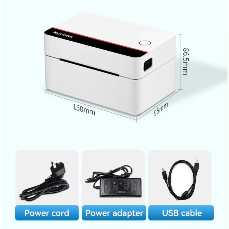 Термопринтер этикеток Xprinter XP-D362 80 мм, компьютерная версия
