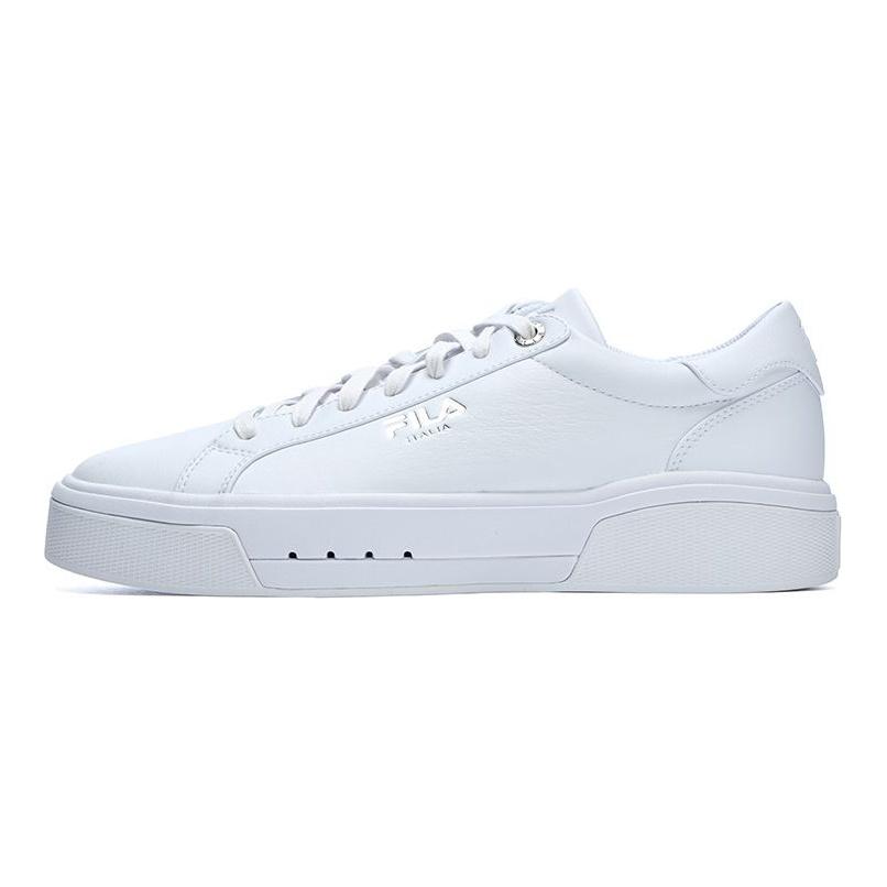 Fila 1911 2.0 Верхний слой коровьей кожи Спортивные Удобные Низкие кроссовки Мужские кроссовки FILA-Белый F12M312204FWT