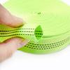 10/20/40M Meetee 25mm Nylon Tubular Webbing Tapes Double-layer Reflective Band for Sewing Bag Strap Dog Leash Accessories
