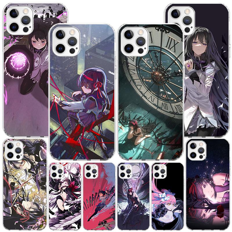Чехол для телефона Madoka Magica Homura для iPhone 17 Air 16 16E 11 12 13 Mini 14 Plus 15 Pro Max 7 8 + SE 2020 Чехол для телефона Coque