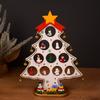 Christmas Decorations Small Christmas Tree Ornaments Wooden Mini Christmas Tree Desktop Decoration Christmas Gifts
