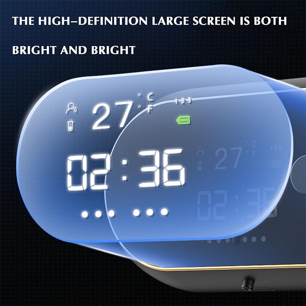 Диспенсер для мыла с большим HD-экраном и функцией самоочистки