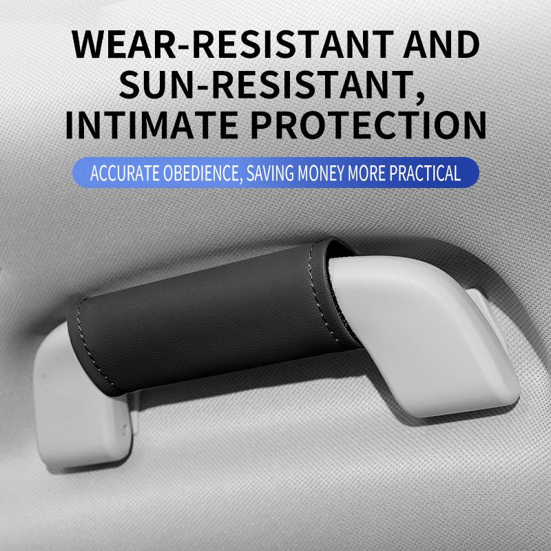 For Volvo XC60 V50 V40 XC90 S60 S40 S80l V90 V60 EX90 S90 XC40 C40 Car Roof Armrest Pull Cover Handle Protector Gloves Accessory