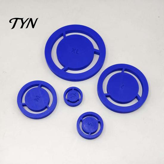 Ceramic Base Shaper 5Pcs/Set Pottery Foot Ring Tools, Clay Aligner, Sculpting Guide Molder for Bowls And Mugs, DIY Projects