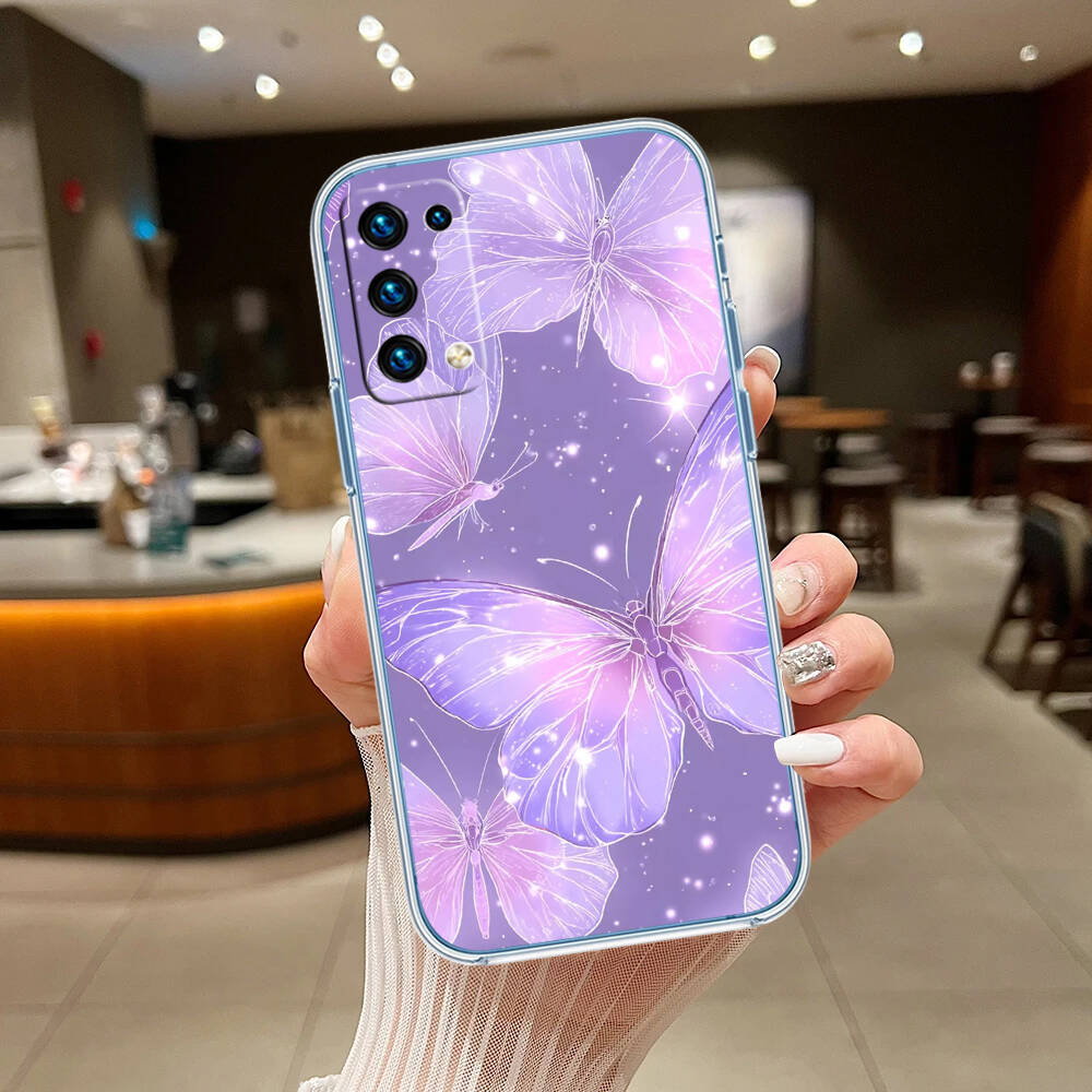 Colorful Butterfly Case for Motorola G10 G20 G04 E30 E40 E22 E20 E13 E15 G22 G23 G05 G75 G35 G55 E22S E7 G6 G7 G8 G9 Plus Power Play