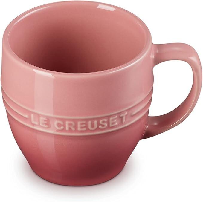 Кружка-чашка Le Creuset из каменной керамики Leger 350 мл Термостойкая цвет розовый кварц